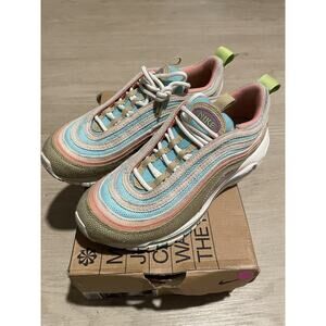 AIR MAX 97 NEXT NATURE EASTER REPLACEMENT BOX LIGHTLY WORN SIZE 4.5Y